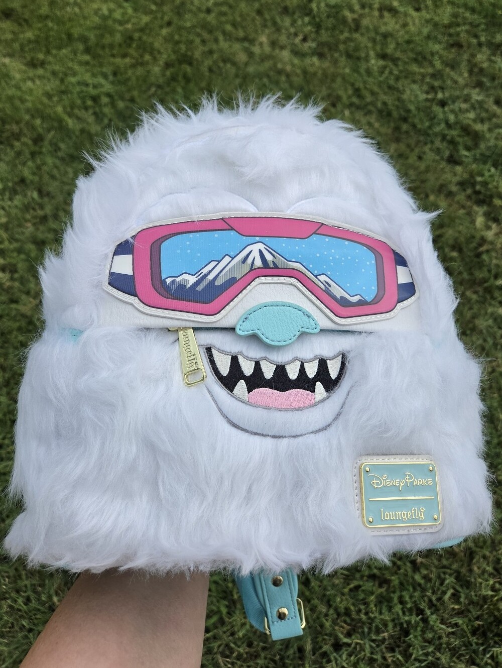 Disney Loungefly Expedition Everest Yeti Plush Backpack
